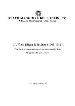 F-4 L'ufficio Difesa Dello Stato