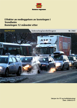 Teknologirapport Nr. 2502 Vegdirektoratet 1