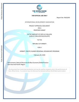 World Bank Document