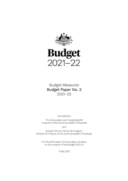 Budget 2021-22