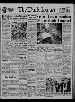 Daily Iowan (Iowa City, Iowa), 1952-08-07