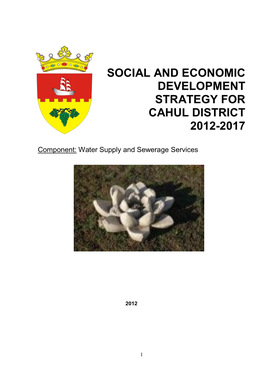 Social and Economic Development Strategy for Cahul District 2012-2017