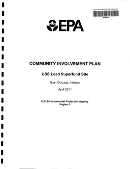 Community Involvement Plan