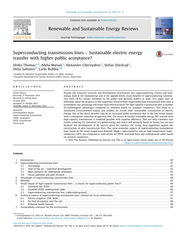 Sustainable Electric Energy Transfer with Higher Public Acceptance?