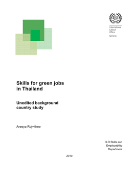 Skills for Green Jobs in Thailandpdf