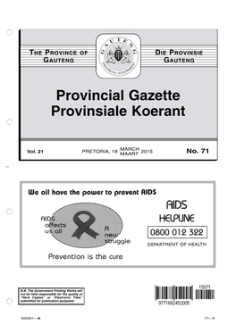 71 18-3-2015 Gauteng Layout 1