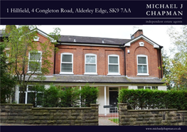 1 Hillfield, 4 Congleton Road, Alderley Edge, SK9 7AA