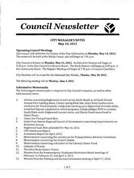 Council Newsletter