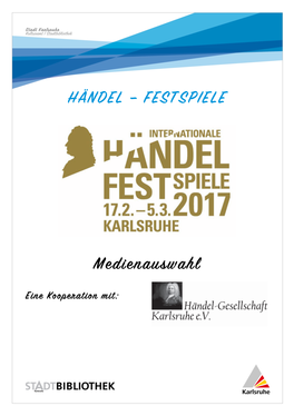 Händel – Festspiele