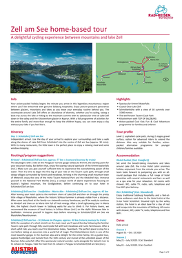 Zell Am See Home-Based Tour a Delightful Cycling Experience Between Mountains and Lake Zell