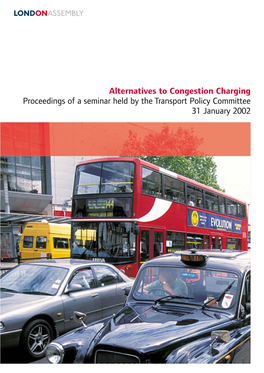 Alternatives to Congestion Charging for Central London 65 (Carl Powell)