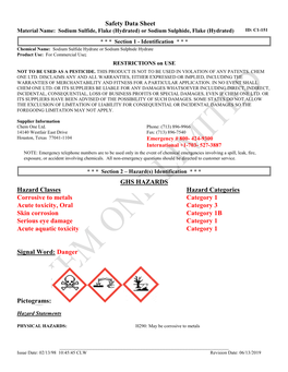 Sodium Sulfide, Flake (Hydrated) Or Sodium Sulphide, Flake (Hydrated) ID: C1-151