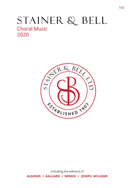 Choral Music 2020