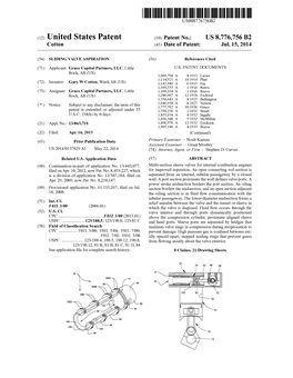 (12) United States Patent (10) Patent No.: US 8,776,756 B2 Cotton (45) Date of Patent: Jul