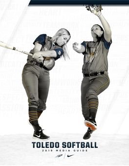 2019 Softball Media Guide.Indd