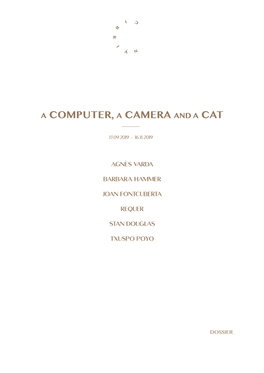 DOSSIER a COMPUTER, a CAMERA and a CAT