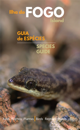 FOGO Island GUIA De ESPÉCIES SPECIES GUIDE Ilha Do