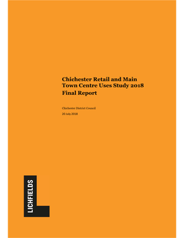 Chichester Retail and Main Town Centre Uses Study 2018 Final Report