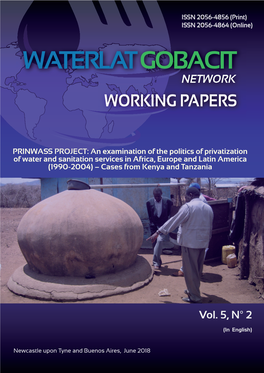 WATERLAT-GOBACIT NETWORK Working Papers Vo5no2