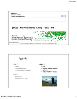 Ppe52 - AIX Performance Tuning - Part 2 – I/O