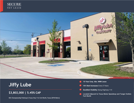 15-Year Corp. Abs. NNN Lease 10% Rent Increases Every 5 Years
