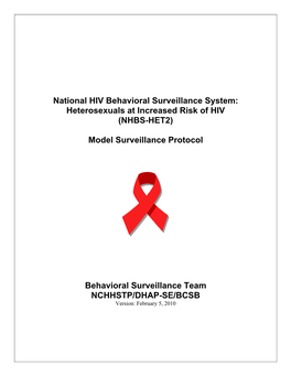 National HIV Behavioral Surveillance Among Men Who Have Sex With