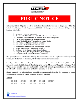 Public Notice