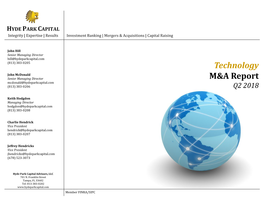 Technology M&A Report