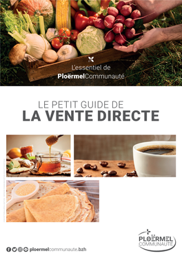 LA VENTE DIRECTE - Ploërmelcommunauté