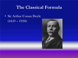 The Classical Formula