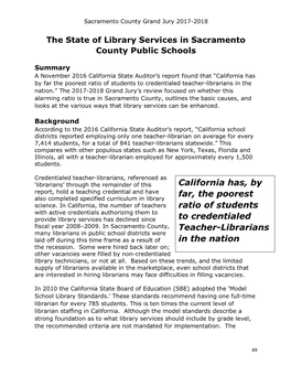 California Has, by Far, the Poorest Ratio of Students to Credentialed Teacher