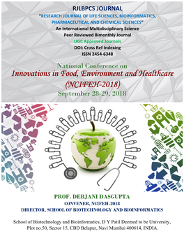 NCIFEH-2018) September 28-29, 2018