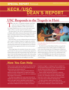 Keck/Usc Dean's Report