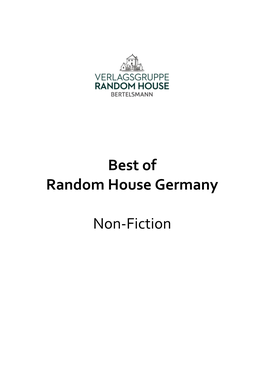 Best of Random House Germany Non-Fiction