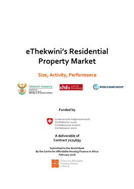 Ethekwini's Residential Property Market