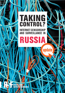 CONTROL? INTERNET CENSORSHIP and SURVEILLANCE in RUSSIA Update © Markus Spiske / Unsplash