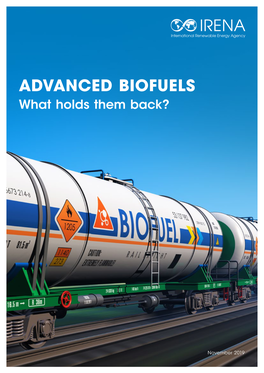 Advanced Biofuels: What Holds Them Back?