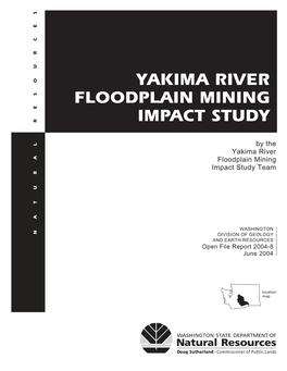 Yakima River Floodplain Mining Impact Study Resources