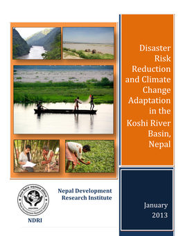 Disaster Risk Reduction and Climate Change Adaptation in the Koshi River Basin, Nepal