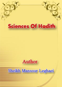 Sciences of Hadith.Pdf
