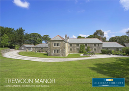 Trewoon Manor Constantine, Falmouth, Cornwall