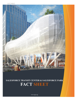 Fact Sheet Salesforce Transit Center