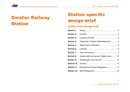 Download Gwalior Station Specific Brief