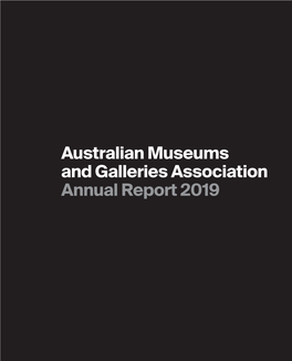 Australian Museums and Galleries Association Annual Report 2019