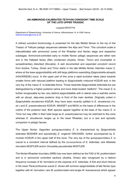 An Ammonoid-Calibrated Tethyan Conodont Time Scale of the Late Upper Triassic