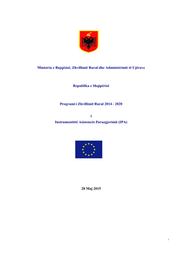 Draft IPARD II Programme