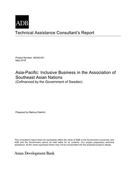 46240-001: Inclusive Business Support