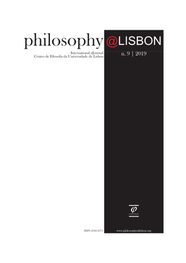 Philosophy@LISBON Presents a Wide Range of Themes