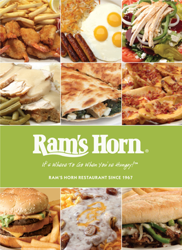 Ram's Horn Restaurant Since 1967