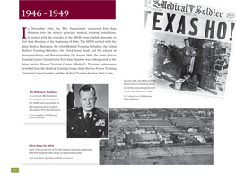 In November 1945, the War Department Converted Fort Sam